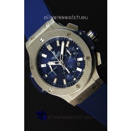 Hublot Big Bang Steel Blue Swiss Replica Watch 1:1 Mirror Replica 