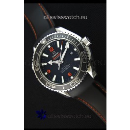 Omega Seamaster Planet Ocean Swiss Black Strap Replica 45MM 1:1 Ultimate Edition Watch 