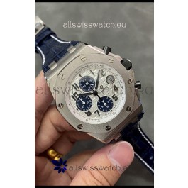 Audemars Piguet Royal Oak Offshore Chronograph White Dial 904L Steel 1: 1 Mirror 3126 Movement