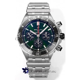 Breitling Chronomat B01 42 Edition Swiss 904L Steel Casing Green Dial 1:1 Mirror Replica Watch