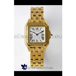PANTHERE de Cartier Edition 27mm 1:1 Mirror Swiss Watch Yellow Gold Casing