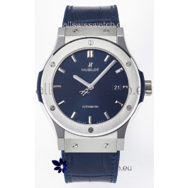 Hublot Super Clone Classic Fusion Titanium 42MM 1:1 Mirror Replica Watch Blue Dial