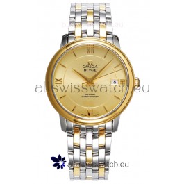 Omega De Ville Co-Axial Chronometer 36.8MM Swiss Replica Watch in Two Tone Casing