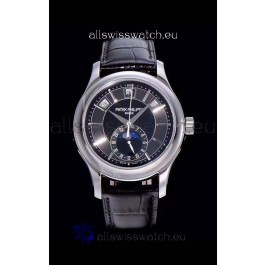 Patek Philippe 5205-001 Complications MoonPhase 1:1 Mirror Swiss Replica Watch Dark Grey Dial