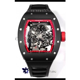 Richard Mille Super Clone RM055 Ceramic Casing with Genuine Tourbillon Watch 