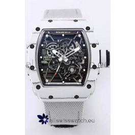 Richard Mille RM35-01 Rafael Nadal Carbon Fiber Casing with Genuine Tourbillon Super Clone Watch
