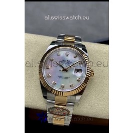 Rolex Datejust 126331 41MM ETA 3235 Swiss 1:1 Mirror Replica Watch in Rose Gold 904L Steel
