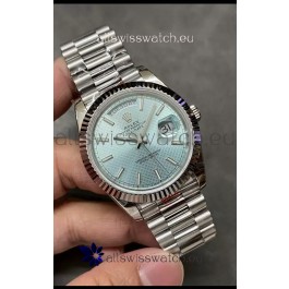 Rolex Day Date Presidential 904L Steel 40MM - Blue Patterned Dial 1:1 Mirror Quality Watch