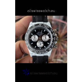 Rolex Cosmograph Daytona DiW Irbis V2 Edition Carbon Fiber Watch - Cal.4130 Movement