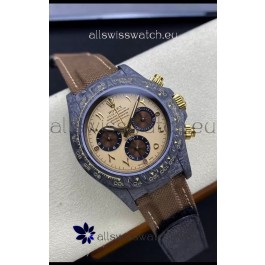 Rolex Daytona DiW Desert Eagle Arabic Edition Watch - Forged Cabon Casing 1:1 Mirror Replica