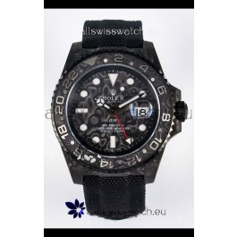 Rolex GMT Masters II Super Clone DiW Edition Swiss Replica Lightweight Carbon Casing Watch 