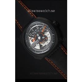 SevenFriday V02-01 Miyota 82S7 Movement 1:1 Edition Carbon Dial