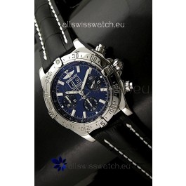 Breitling Blackbird Swiss Replica Watch in Blue Dial - Mirror Replica Watch