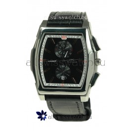 IWC Da Vinci Japanese Replica Watch in Black Dial