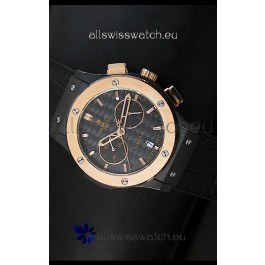 Hublot Classic Fusion Chrono Japanese Quartz Replica Watch Two Tone