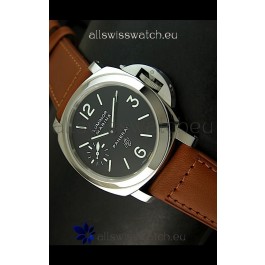 Panerai Luminor PAM318 Swiss Replica Watch in Black Dial