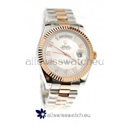 Rolex Day Date Two Tone Swiss Replica Watch