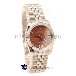 Rolex Oyster Perpetual Datejust Diamonds VI Swiss Replica Watch -36MM