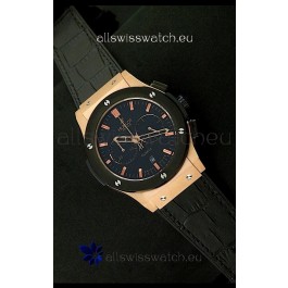 Hublot Big Bang Classic Fusion Chrono Quartz Watch with Ceramic Bezel