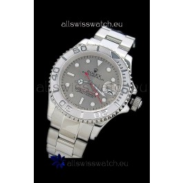 Rolex Yachtmaster Swiss Replica Watch in Silver Dial