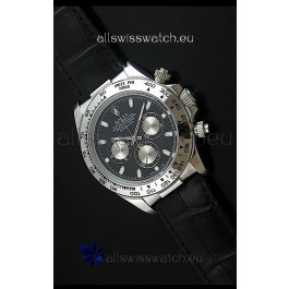 Rolex Daytona Japanese Replica Steel Watch in Silver Subdials