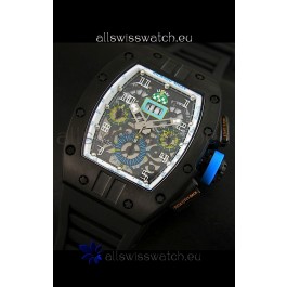 Richard Mille RM011 Filipe Massa PVD Casing Edition Swiss Replica Watch