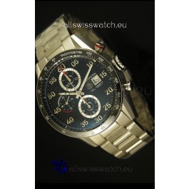 Tag Heuer Carrera Calibre 1887 Black Dial Watch - 1:1 Mirror Replica 