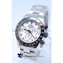 Rolex Project X Daytona Limited Edition Series II Cosmograph MonoBloc Cerachrom Swiss Watch in Diamond Markers