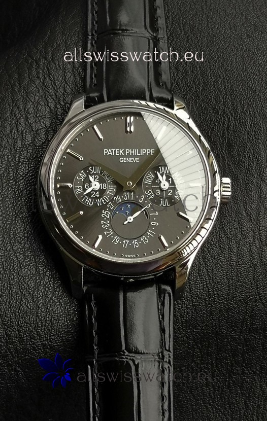 Patek Philippe Complications 5327G-001 Grey Dial Swiss Replica Watch 