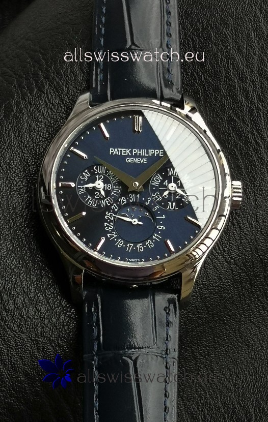 Patek Philippe Complications 5327G-001 Blue Dial Swiss Replica Watch 