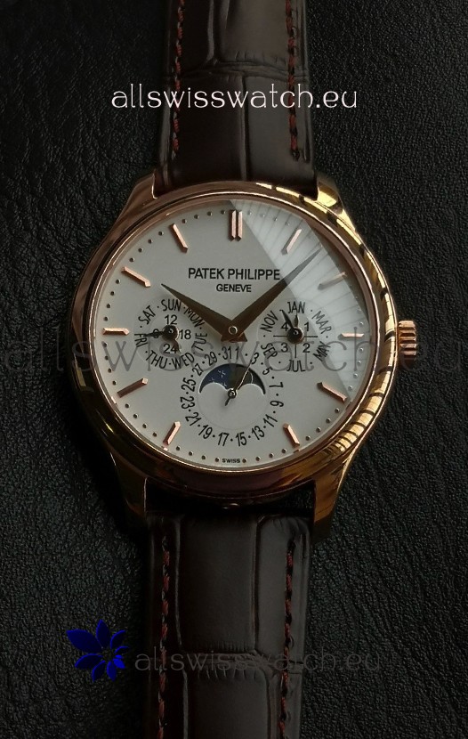 Patek Philippe Complications 5327R-001 White Dial Swiss Replica Watch 