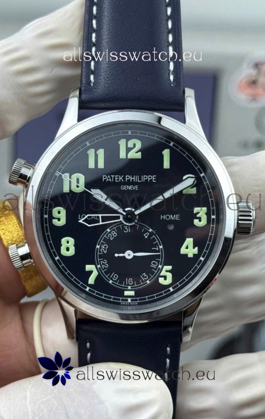 Patek Philippe Super Clone Aquanaut 5268G Steel Watch in Blue Dial 38.8MM