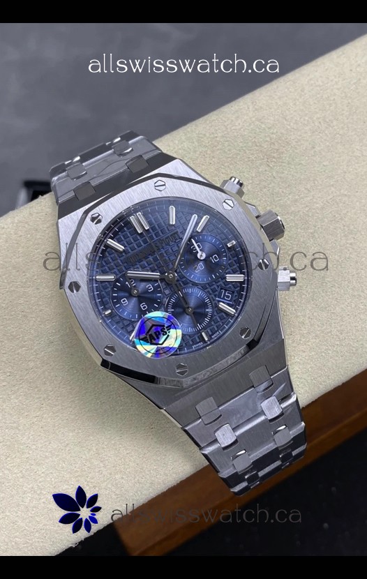 Royal Oak Chrono 26715ST Bleu Dial 38mm Super Clone Watch 
