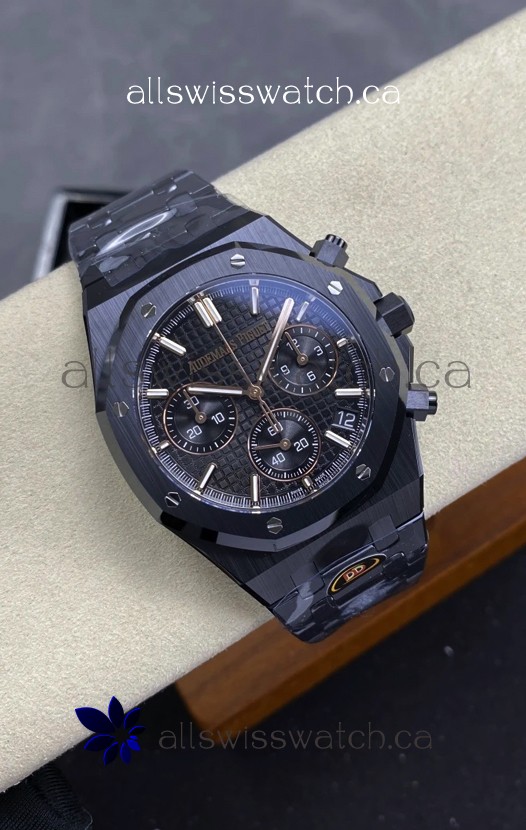 Royal Oak Chrono 26240 Black Ceramic Super Clone Watch 