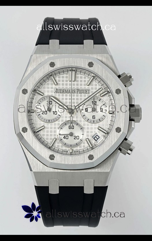 Royal Oak Chrono 26240 White Dial Super Clone Watch 