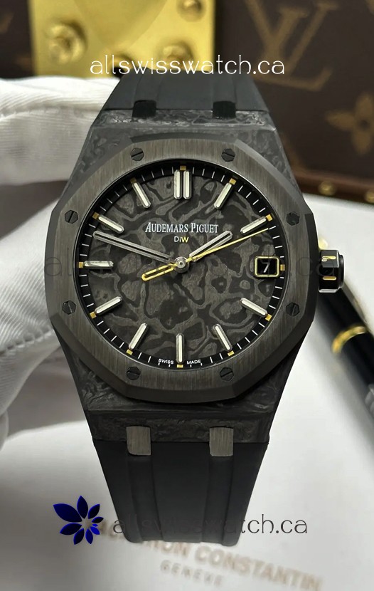 Royal Oak Sypder Voidline DiW 15500 Black Carbon Super Clone Watch 