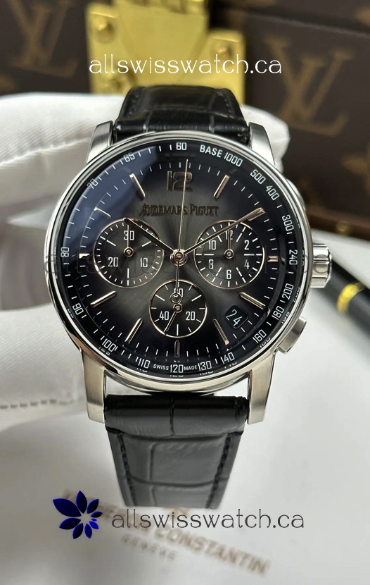 AP CODE 11.59 26393ST Chrono Smoked Dial Super Clone Watch 