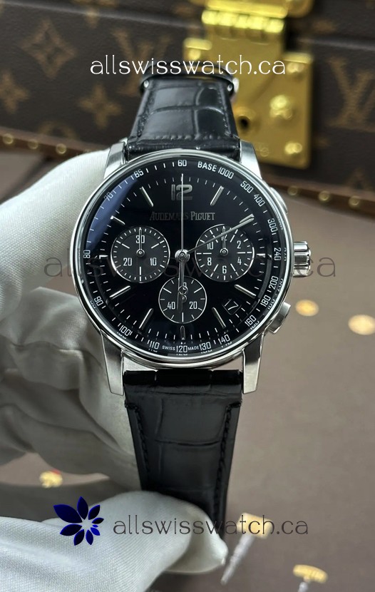 AP CODE 11.59 26393ST Chrono Black Dial Super Clone Watch 