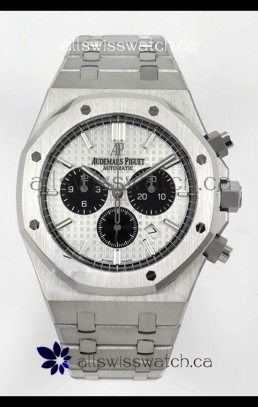 Royal Oak Chrono 26331 White Dial Super Clone Watch 