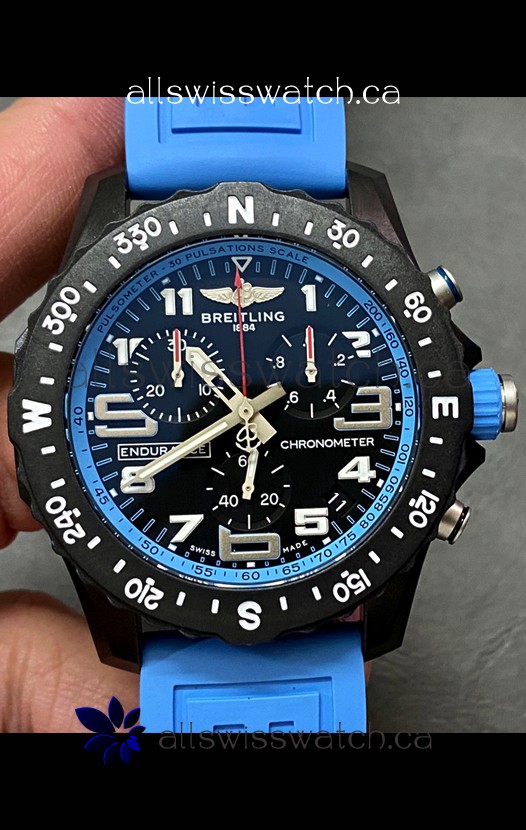 Breitling Endurance PRO 44 Light Blue Strap Swiss Quartz Replica Watch