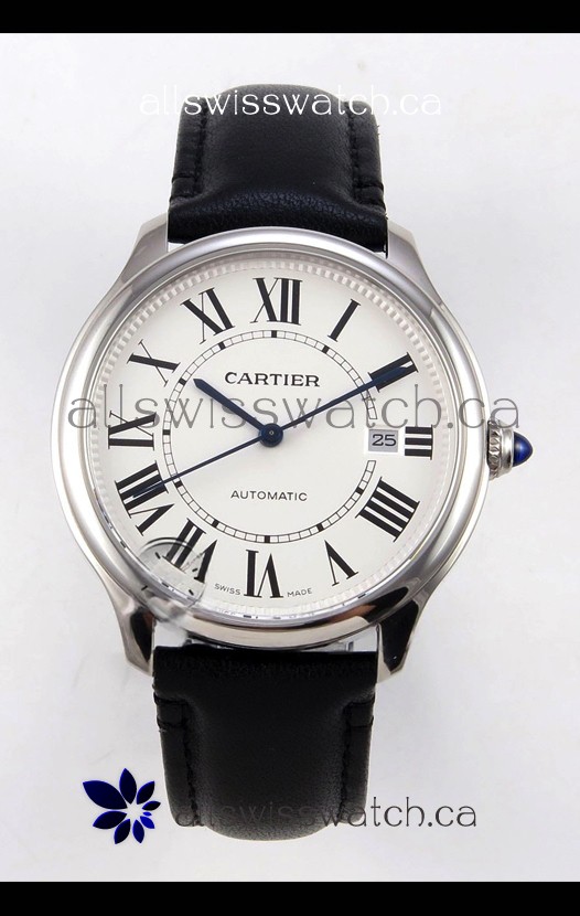 Cartier Ronde Louis 40 Stainless Steel Super Clone Watch 