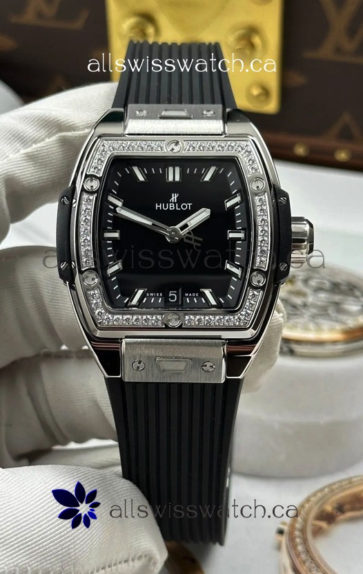 Hublot Spirit of Big Bang Steel Case Black Dial 39MM Super Clone Watch 