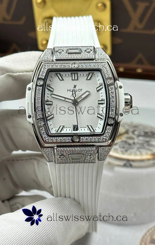 Hublot Spirit of Big Bang Steel Case White Dial 39MM Super Clone Watch 