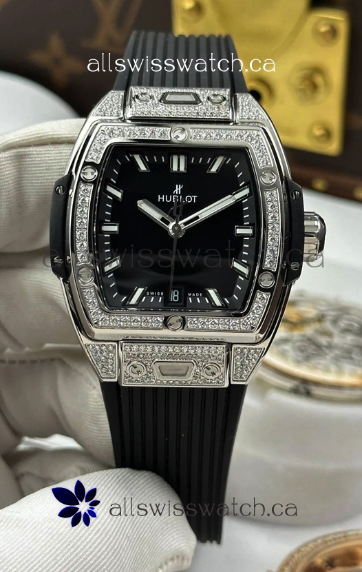 Hublot Spirit of Big Bang Steel Case Black Dial 39MM Super Clone Watch 