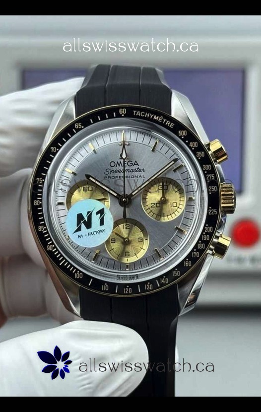 Omega Speedmaster Moonwatch Chronograph Steel Dial Super Clone Watch 