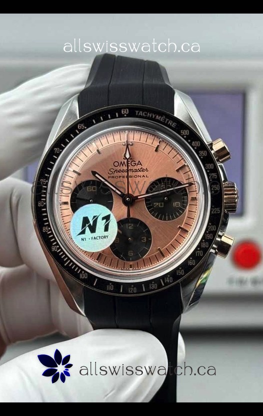 Omega Speedmaster Moonwatch Chronograph Champange Dial Super Clone Watch 