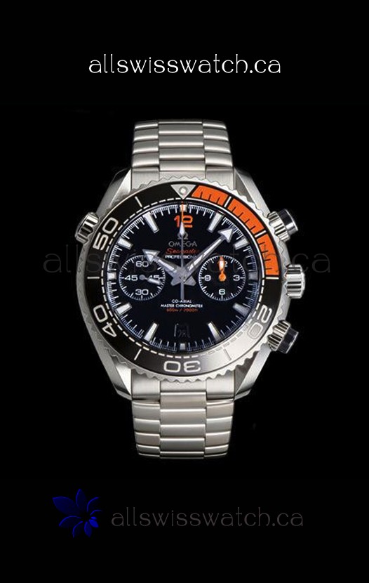 Omega Speedmaster Planet Ocean Black Dial Super Clone Watch 