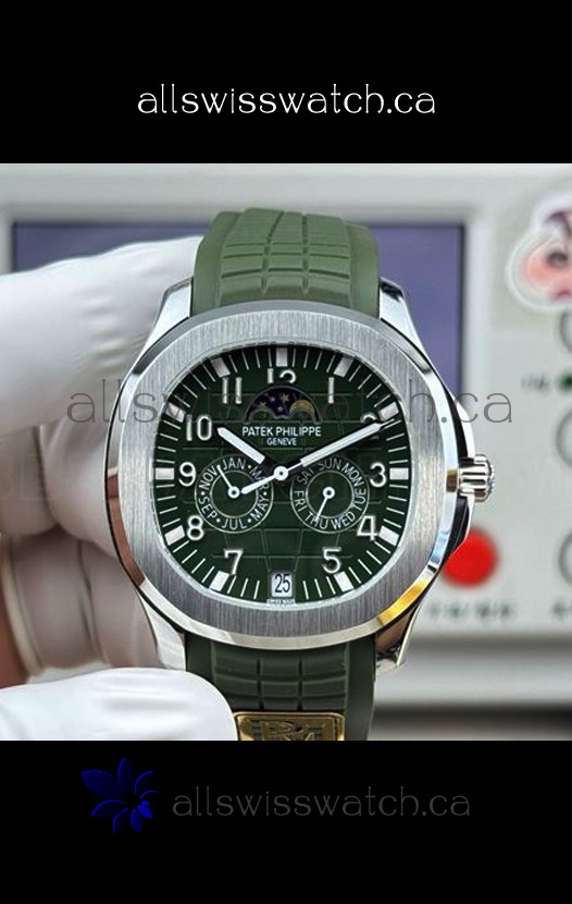 Patek Philippe Aquanaut 5261 Green Dial Swiss Replica Watch