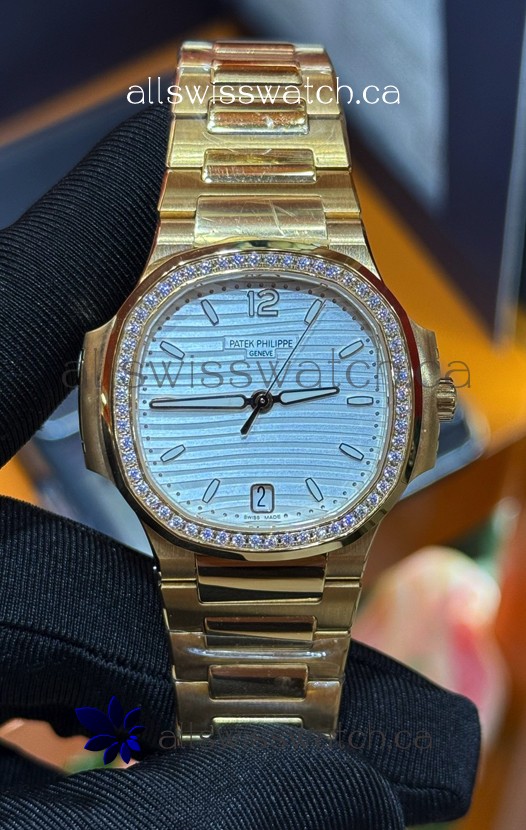 Patek Philippe Nautilus 7118/1200R-010 35MM Tiffany Blue Super Clone Watch 