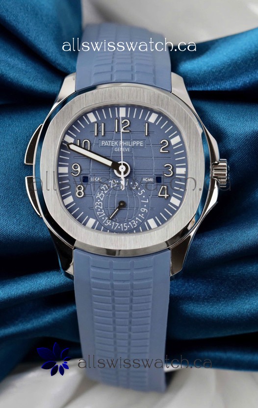 Patek Philippe Aquanaut 5164 Opaline Blue Super Clone Watch 
